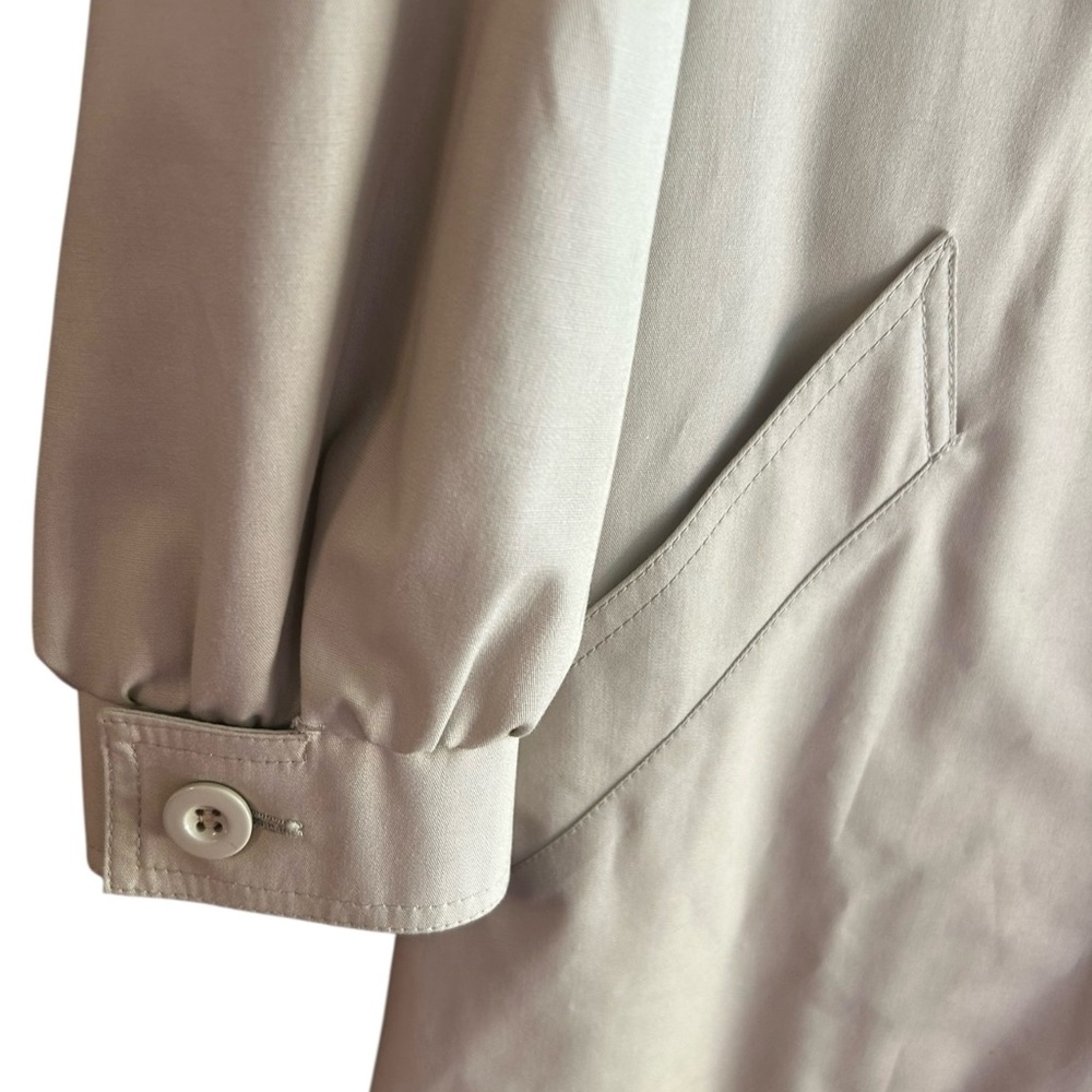 London Fog Maincoats trench coat Sz 8 - Picture 3 of 8